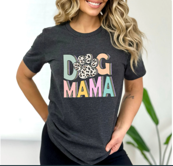 Dog Mama Design Dog Mom T shirt